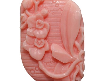 STAMPO IN SILICONE FLOREALE sapone gesso cera resina fiore