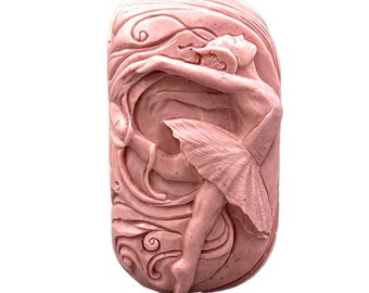 DANCER SILICONE MOLD dancer soap bar mould 5,5oz   resin plaster chocolate wax icing