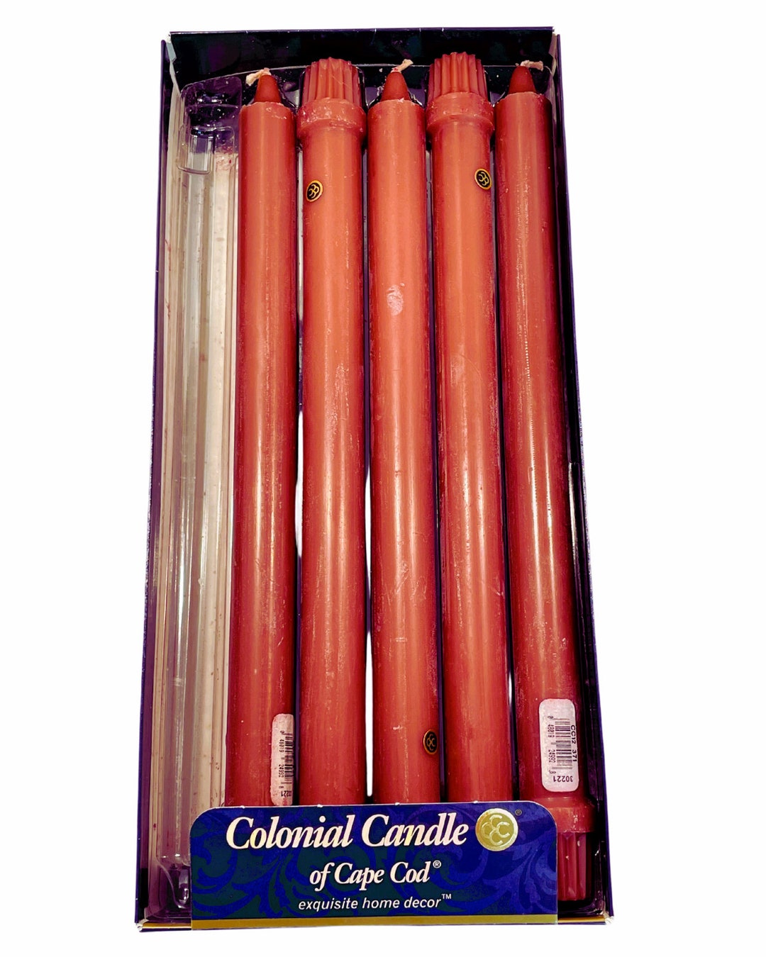 Colonial Candle of Cape Cod Box of 9 Tapers 12l 5 New & Etsy