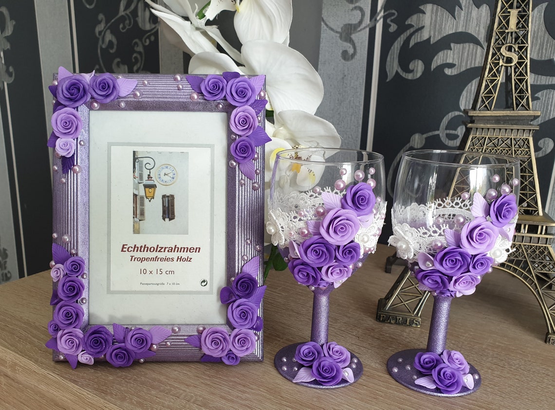 Wunderschöne Gläser für Hochzeit oder Deko Hochzeitsgläser Etsy.de