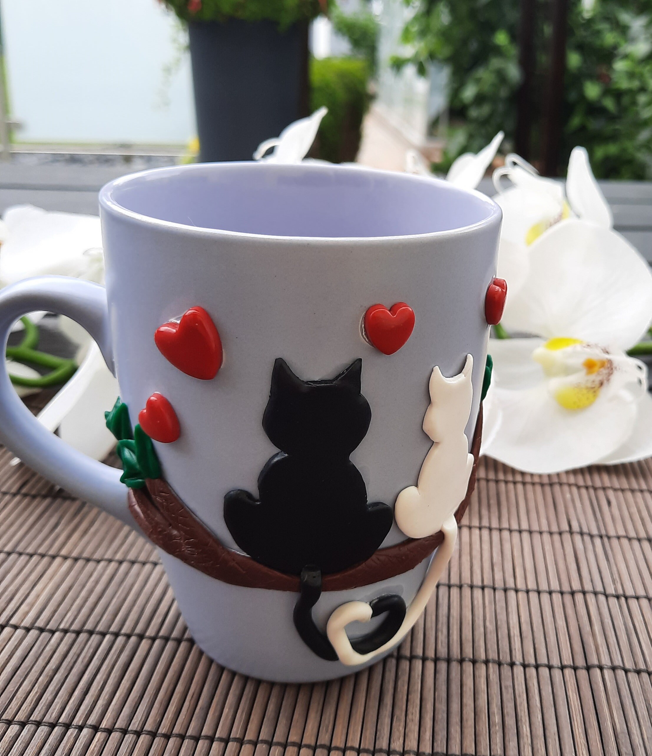 Luigi Colani Kaffeetasse „Arrow“ – 260 Ml, Porzellan, Blau/weiß, Made In Germany