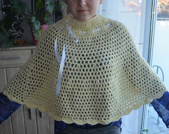 Poncho Cape Boho Poncho häkeln Poncho Wolle Cape weiche Wolle Warm Crochet Poncho Knit Poncho Geburtstag Weihnachtsgeschenk