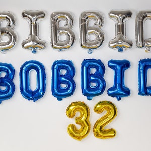 Aniversário inspirado na Cinderela mágica 32 Bibbidi Bobbidi Letter Balloons Banners engraçados aniversário Trinta e dois 32º Banner Decoração Festa guirlanda