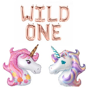 Venda cibernética WILD ONE Balão Banner Um primeiro banner de festa de primeiro aniversário Rosa Ouro Prata Nascido selvagem um decorações Wild One decoração Um doce