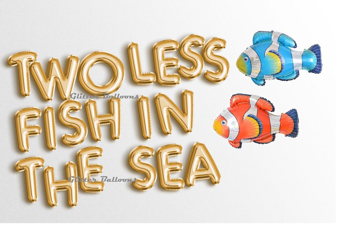 Two Less Fish in the Sea Banner, Mermaid Engagement Banner, Beach ...