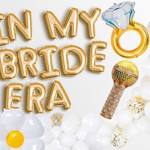 In My Bride Era Luftballons, Retro Brautparty, Verlobung, Brautparty, Retro Future Mrs Ballon Bach