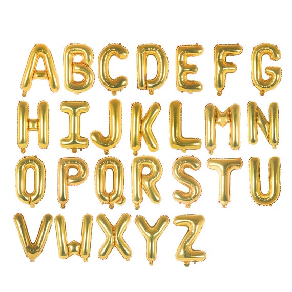 Letter Balloons - DEAR SANTA DEFINE GOOD 16\" Inch Alphabet...