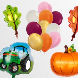 Fall Oak Leaves Foil Balloon Thanksgiving Party Decor Pumpkin Patch Decor Fall Party Baby shower Balloon Thanksgiving Foil Pumpkin Birthday