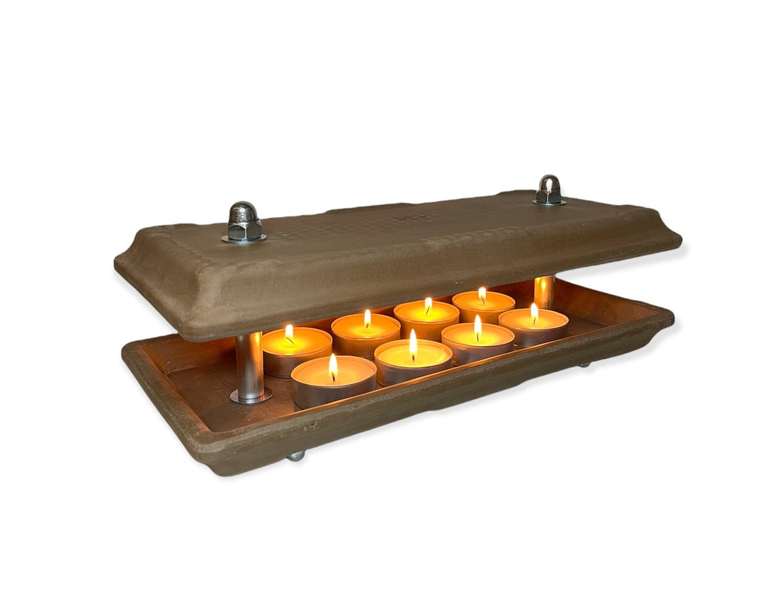 Warming Plate Tea Light Oven Tea Light Heater in Beautiful Etsy