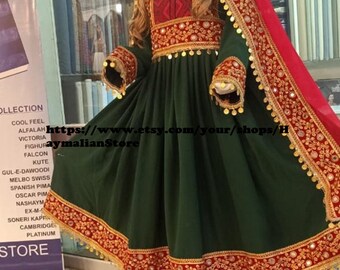 Afghani frock online Clearance