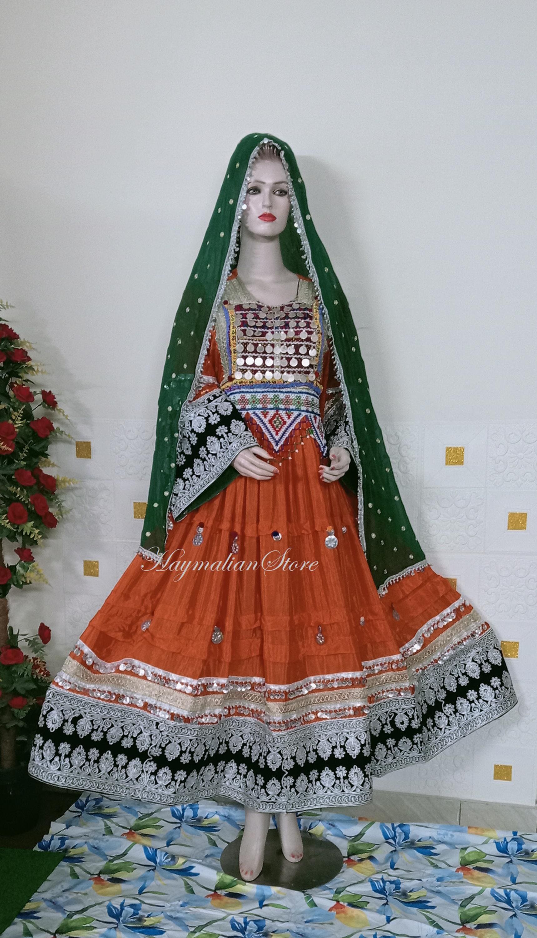 chinese dress ladies Afghani Simple & Elegant Dress