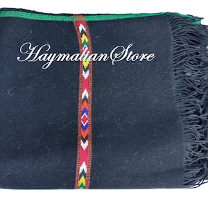 Afghan Wool Patu Blanket: Traditional Winter Shawl