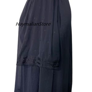 Abaya, voiles, écharpe musulmane, burqa-abaya pour femmes afghanes, caftan islamique hijab musulman, tissu georgette