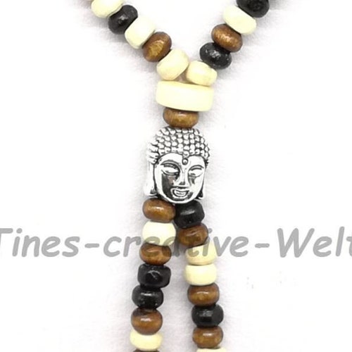 Hot Necklace Buddha Wooden Beads