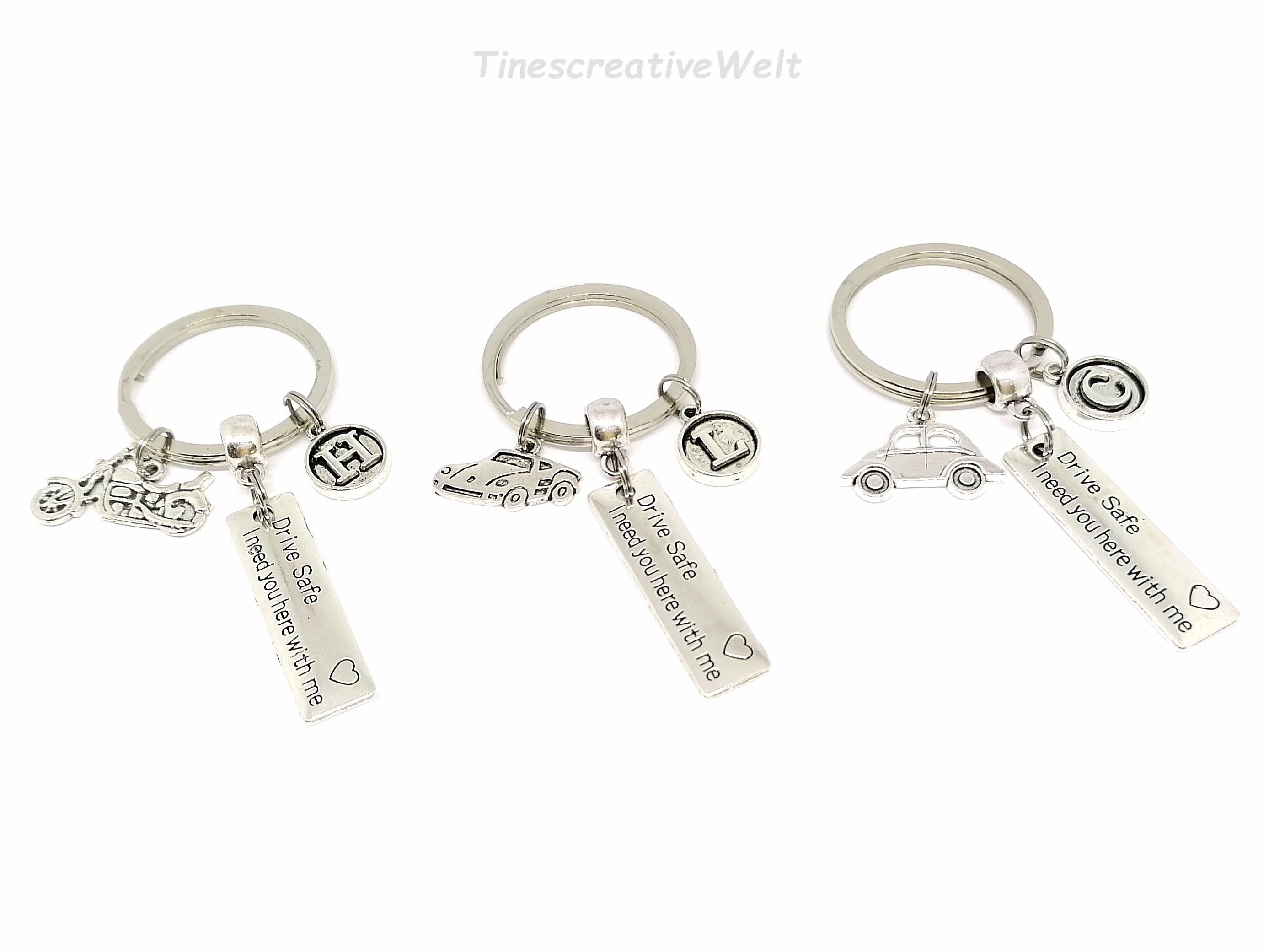 Personalized motorcycle keychain - .de