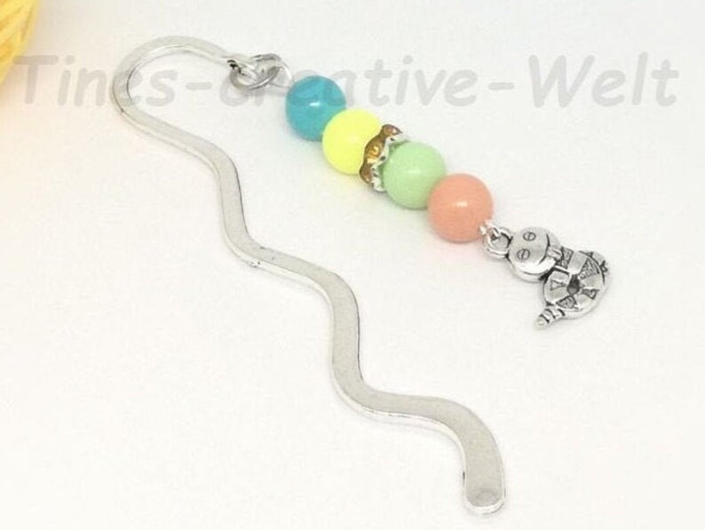 Bookmark Snake Metal Beads Child image 2