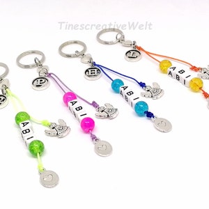 ABI, Abitur, Schlüsselanhänger, personalisiert, Schutzengel, Engel, Herz, Taschenanhänger, Buchstaben, Kettenanhänger