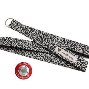 Schlüsselband - Leo - Print - Leolook - Leomuster - beige / braun