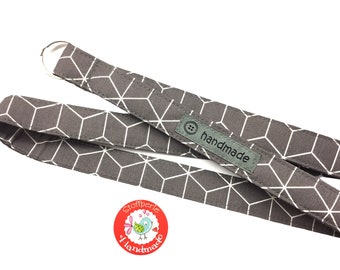 Lanyard - Geometric - grey