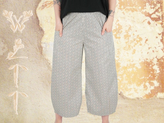 Cotton pants **FLAKI** Balloon pants