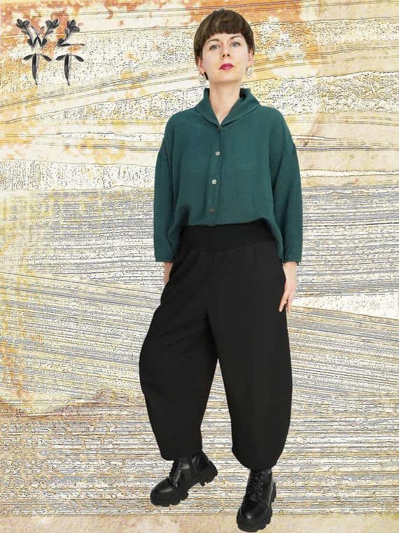 Cotton pants **FLAKI** Balloon pants