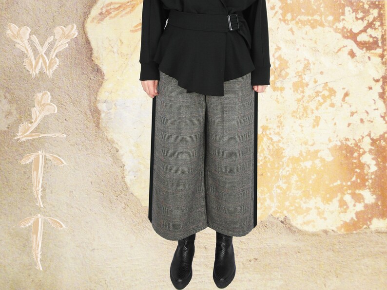 culottes **GARIETTE** pants with wide leg