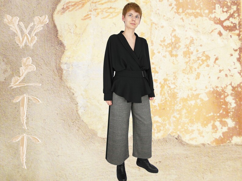 culottes **GARIETTE** pants with wide leg