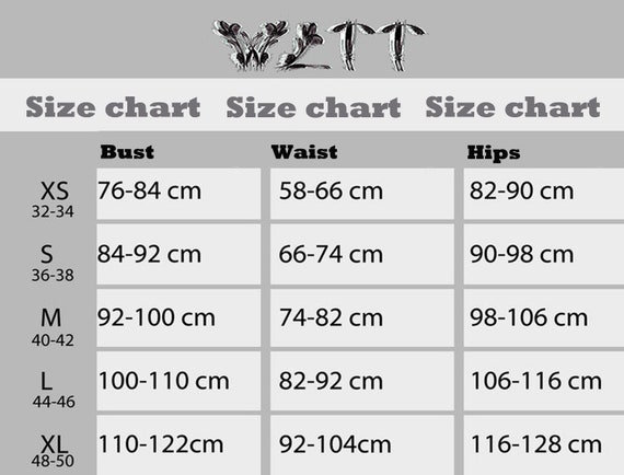 Egara Size Chart