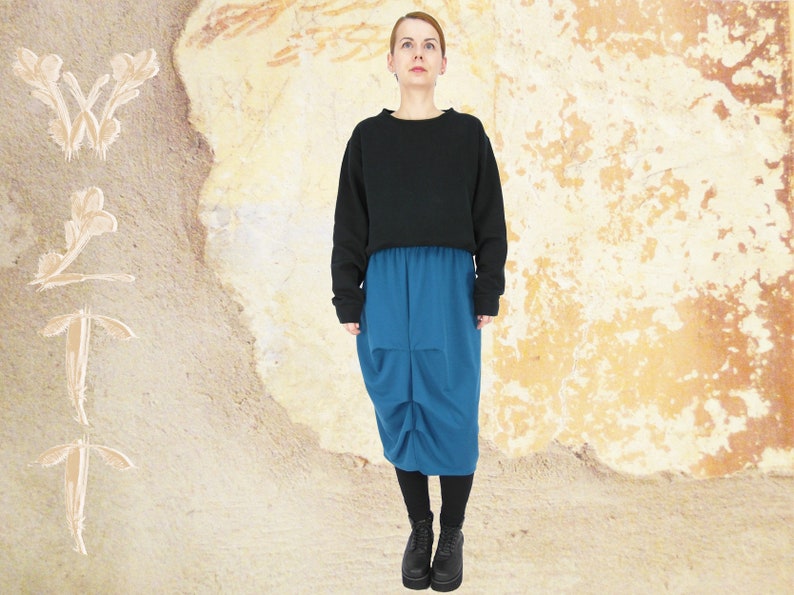 Balloon skirt * pleated skirt * FLOVER