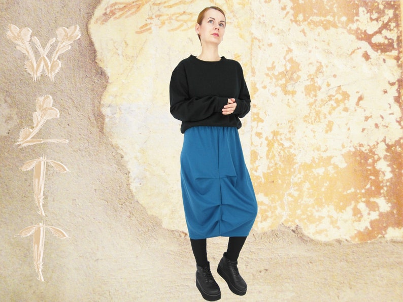 Balloon skirt * pleated skirt * FLOVER