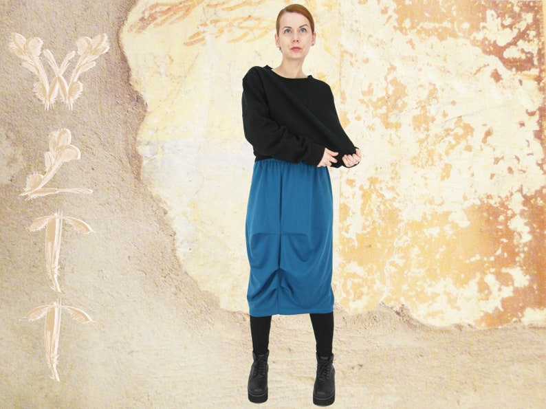 Balloon skirt * pleated skirt * FLOVER