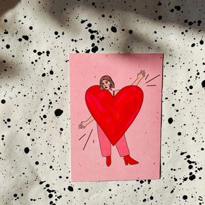 Postkartenset: 3x •Herzmensch•