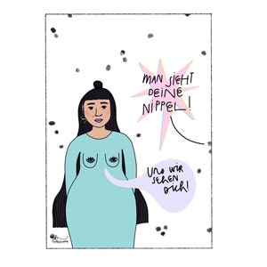 Print •Nippel/Blicke•