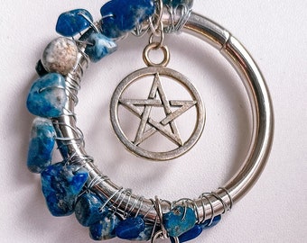 Small Pendant | Ornament | Gems | Jewelry | Suncatcher | Deco | Eclectic | magic | Witchcraft | Esoteric