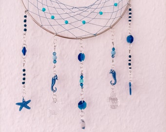 Sun Catcher | Suncatcher | dream catcher | rainbow crystal | crystal | rainbow maker | Maritime | summer | sea | mussels | Seahorse