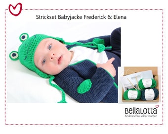 Crochet pattern frog hat for babies - 3 sizes