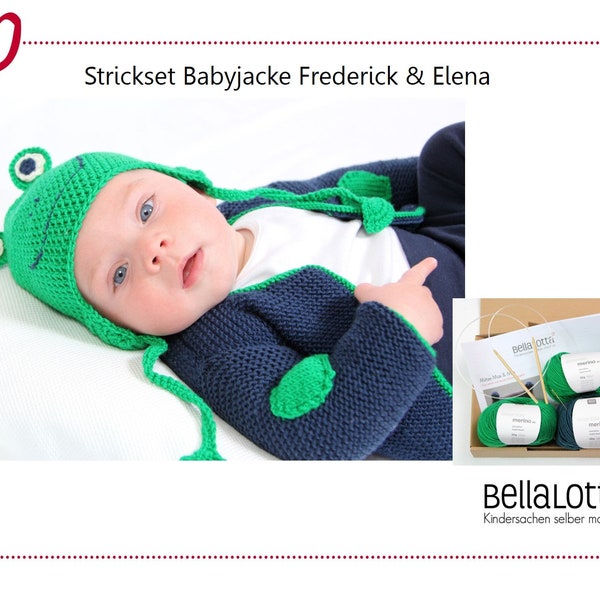 Crochet pattern frog hat for babies - 3 sizes