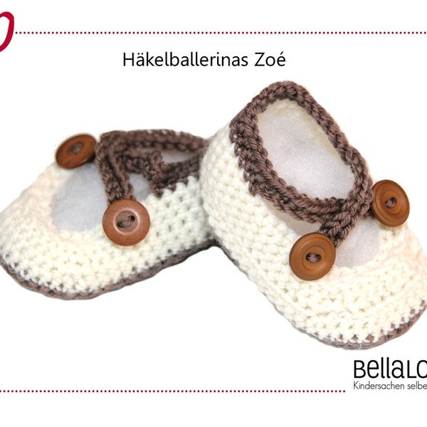 Crochet pattern Ballerina Zoé, one size