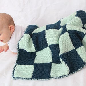 Strickanleitung Babydecke Schlummerland, 2 Größen, für Anfänger Bild 3