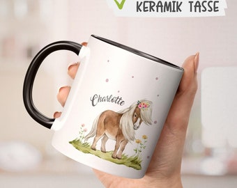 Kindertasse, Keramik Tasse personalisiert, Kinder Tasse mit Namen, Geschenk Kind, Keramik Tasse Kinder, Wunschname, Becher, Keramikbecher