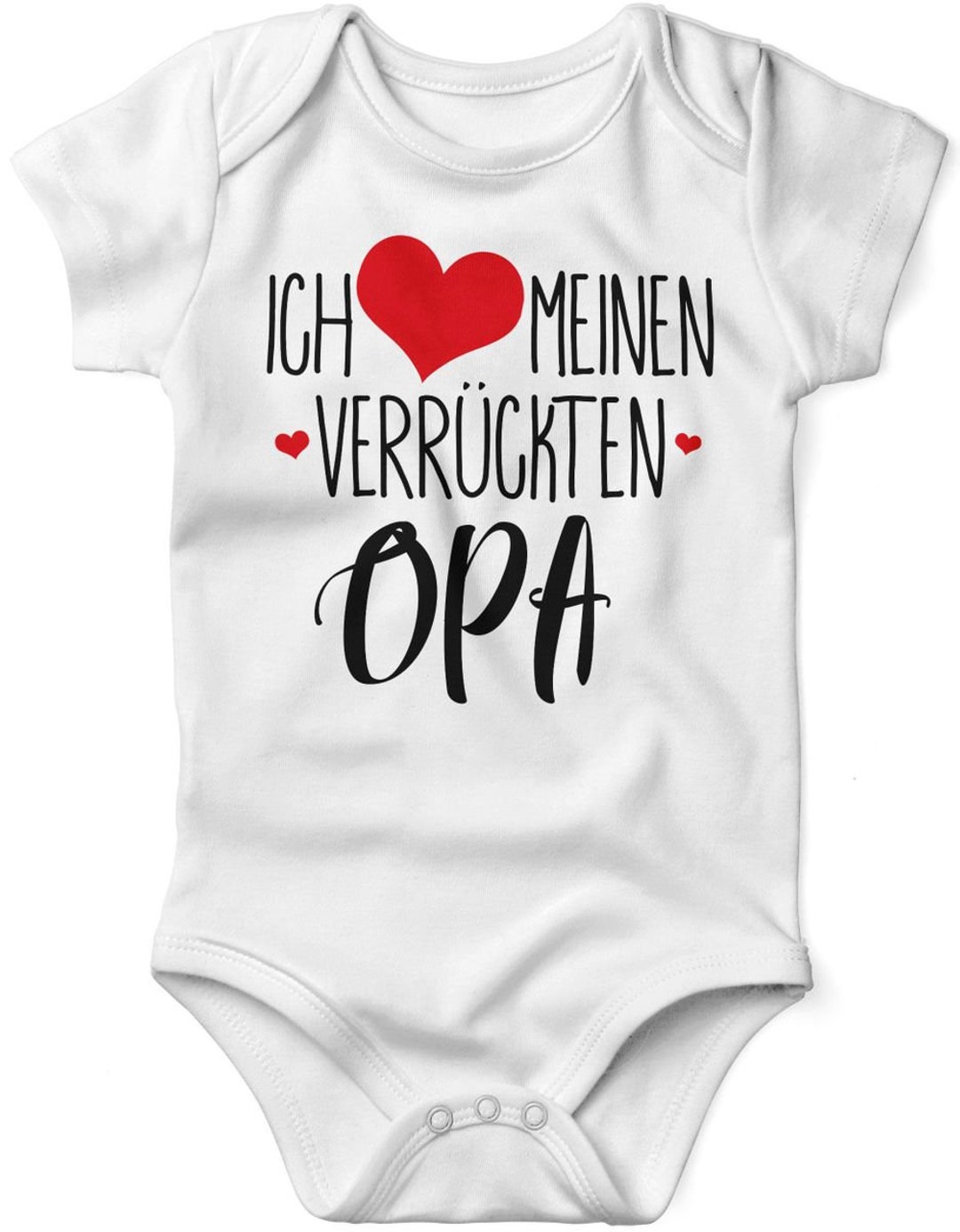 MiKalino Babybody Mit Spruch 'Jaa Mann! Ich Sehe Aus Wie Mein Vater' - Bio Baumwolle