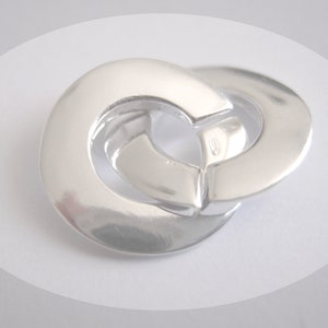 1 Stück Ring-Ring Verschluss 925er Sterlingsilber 14mm Silber Verschlüsse Silber/Gold/ poliert/ mattiert Bild 2