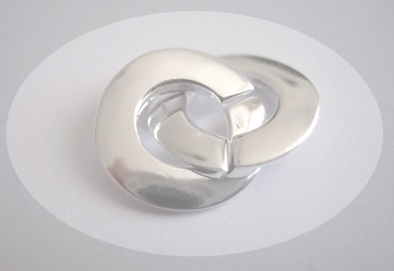 1 Stück Ring-Ring Verschluss 925er Sterlingsilber 14mm Silber Verschlüsse Silber/Gold/ poliert/ mattiert Bild 2