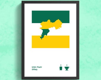 County Offaly Print