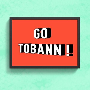 Go Tobann Print image 1