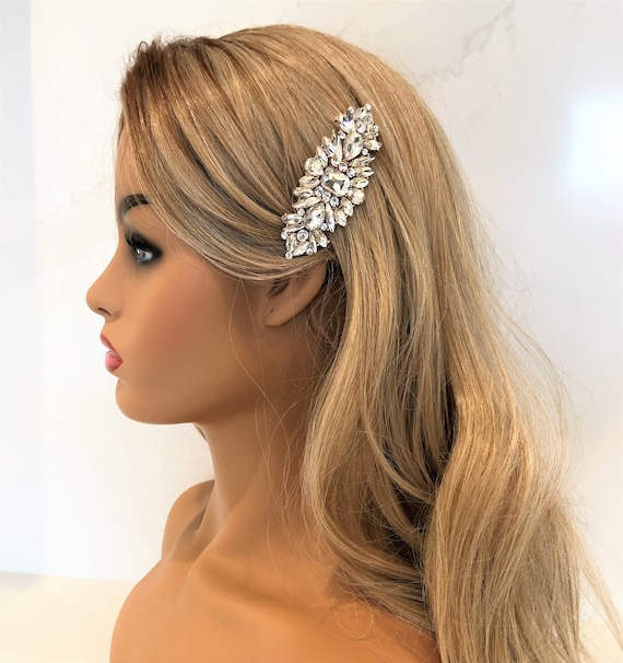 Wedding Hair Comb Vintage Hair Accessories Crystal Classic Gold or Silver or Rose gold Rhinestone Bridal Hair Comb Cla Headpiece