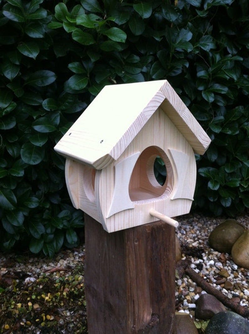 Vogelhaus Vogelfutterhaus Vogelvilla selbst bemalen Etsy