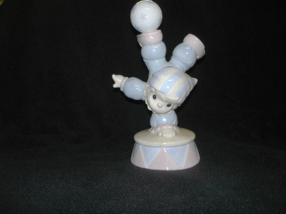 1991 Vintage Enesco Music Box Figurine the Etsy