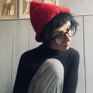 Knitted Pierrot clown | Witches hat