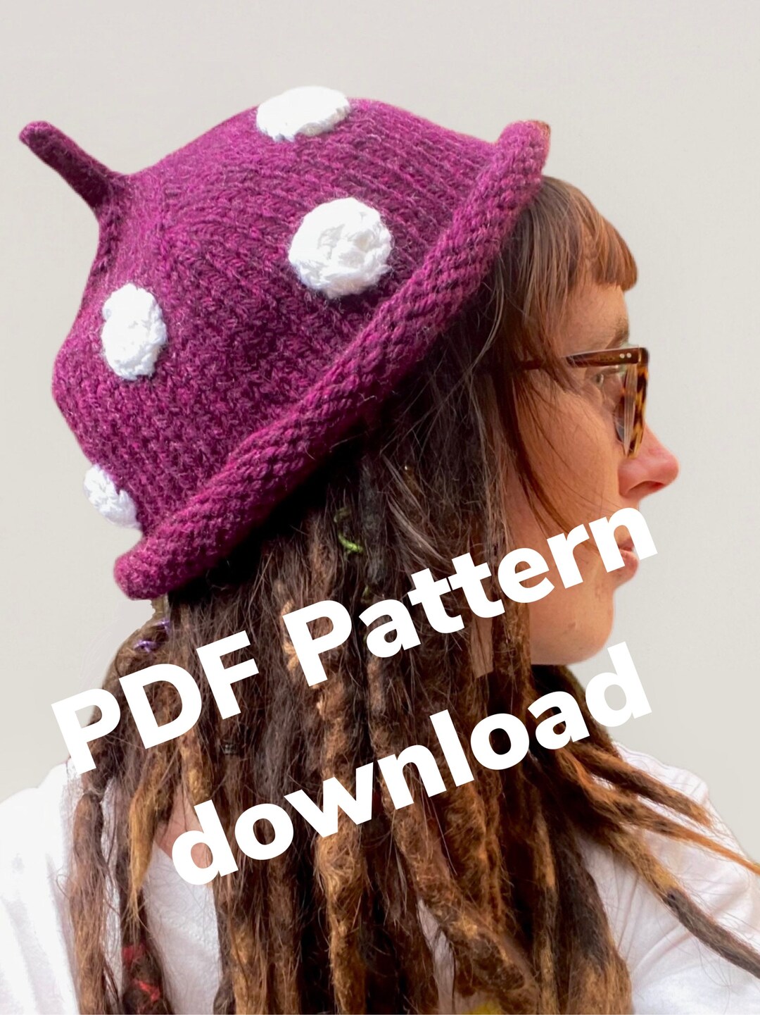 Knitted Gnome Hat Pattern Etsy